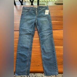 Free People Dark Blue Skinny Jeans size 30 NWT